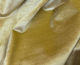 Citron Yellow Green - Shiny Upholstery Weight Velvet Fabric