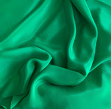 Emerald Green - 16mm Silk Crepe de Chine Fabric