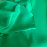 Kelly Green China Silk HABOTAI Fabric 15mm weight