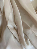 Pale Taupe - 8mm Silk Chiffon Fabric