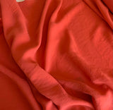 Coral - 8mm Silk Georgette Chiffon Fabric