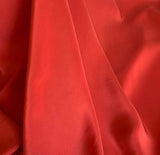 Red Coral - 16mm Silk Crepe de Chine Fabric