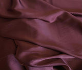 Maroon Burgundy - 19mm STRETCH Silk Charmeuse