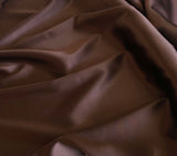 Chocolate Brown - 19mm STRETCH Silk Charmeuse