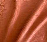 Peach Orange - Silk/Cotton Habotai Fabric