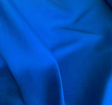 Royal Blue - 16mm Sandwashed Silk Crepe de Chine Fabric