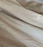 Taupe Gray - Silk/Cotton Habotai Fabric