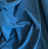 Dark Blue - 16mm Sandwashed Silk Crepe de Chine Fabric