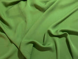 Green Apple - 16mm Silk Crepe Georgette Chiffon Fabric