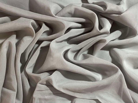 Light Gray  - 8mm Silk Chiffon Fabric