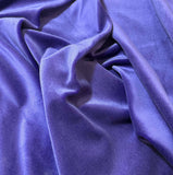 Royal Purple - Upholstery Weight Velvet Fabric