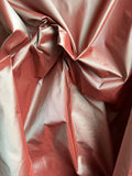 Iridescent Muted Red - 100% Silk Taffeta Fabric