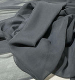 Medium Gray  - 8mm Silk Chiffon Fabric