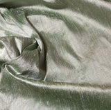 Winter Mint Green - Silk Dupioni Fabric