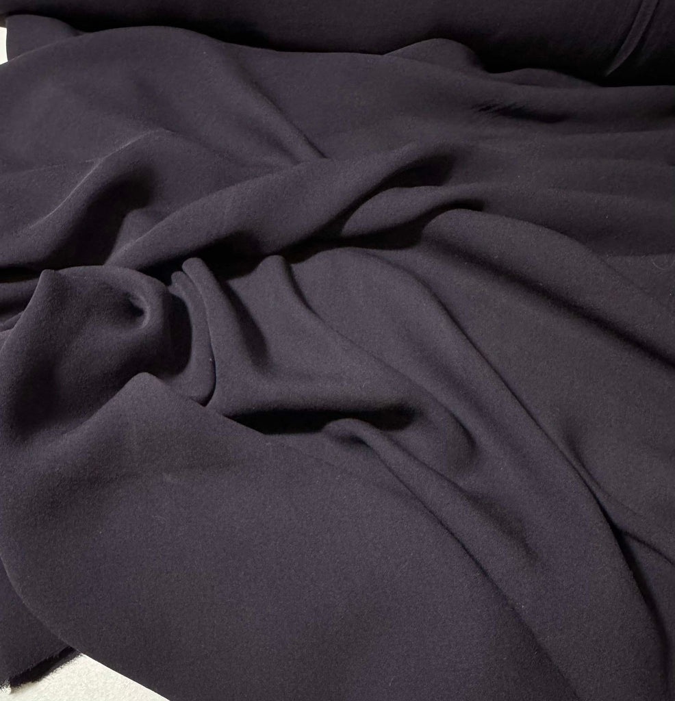 Blackberry Purple - 16mm Silk Georgette Chiffon Fabric