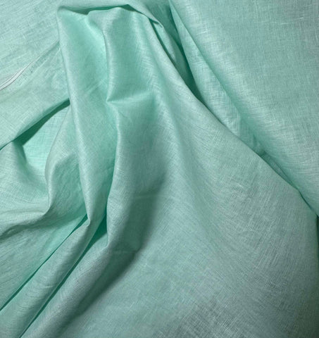 Seafoam 100% Linen Fabric