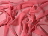 Bubblegum - 8mm Silk Chiffon Fabric