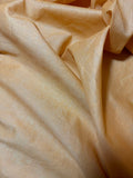 Pastel Persimmon Orange 100% Linen Fabric