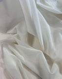 Ivory  - 8mm Stretch Silk Chiffon Fabric