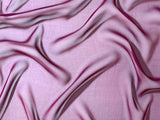 Boysenberry Wine  - 8mm Silk Chiffon Fabric