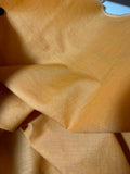 Pastel Persimmon Orange 100% Linen Fabric