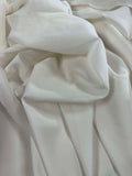 Ivory  - 8mm Stretch Silk Chiffon Fabric