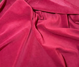 Cherry Red - Upholstery Weight Velvet Fabric