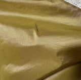 Iridescent Antique Gold - 100% Silk Taffeta Fabric