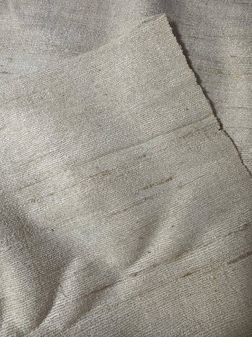 Natural Raw Silk Tussah Fabric