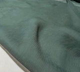 Spruce Green - Crinkle Silk Chiffon Fabric