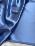 Periwinkle Blue - 30mm Heavy Silk Charmeuse Fabric