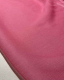 Bubblegum Pink - Crinkle Silk Chiffon Fabric