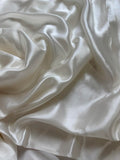 Ivory - 100% Silk Charmeuse Fabric 54" width