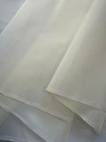 Vanilla Cream - 100% Silk Organza Fabric