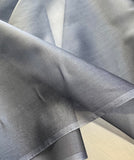 Blue Steel - 100% Silk Organza Fabric