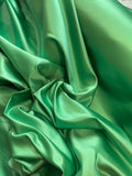 Apple Green - Silk Duchess Satin Fabric