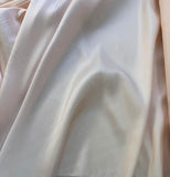 Pastel Blush Pink 100% Silk Dupioni Shantung Fabric