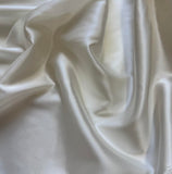 Cream - 100% Silk Charmeuse Fabric 54" width