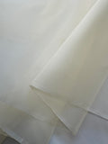 Vanilla Cream - 100% Silk Organza Fabric