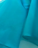 Peacock Turquoise Teal - 100% Silk Organza Fabric