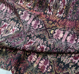 Art Nouveau Kaleidoscope Floral - 16mm Silk Crepe de Chine Fabric