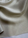 Beige Crackle - 100% Silk Jacquard Fabric