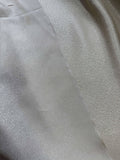 Beige Crackle - 100% Silk Jacquard Fabric