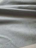 Silver Gray Crackle - 100% Silk Jacquard Fabric