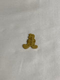 Brown Teddy Bear Plastic Button -1" - Dill Buttons Brand