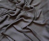 Smoky Taupe - 16mm Silk Crepe Georgette Chiffon Fabric