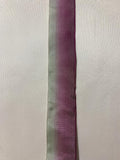 Ombre Magenta & Sage Vintage French Wired Taffeta Ribbon 1-1/2" wide x 28"