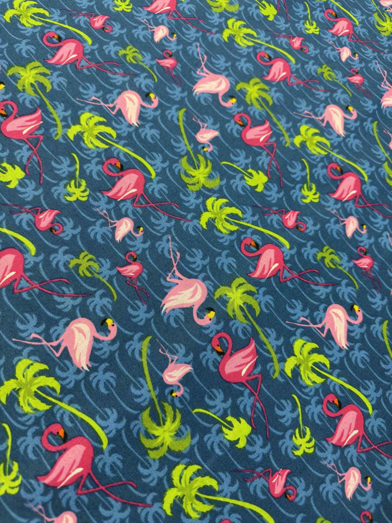Flamingo Tropics by Fabric Traditions Cotton Fabric