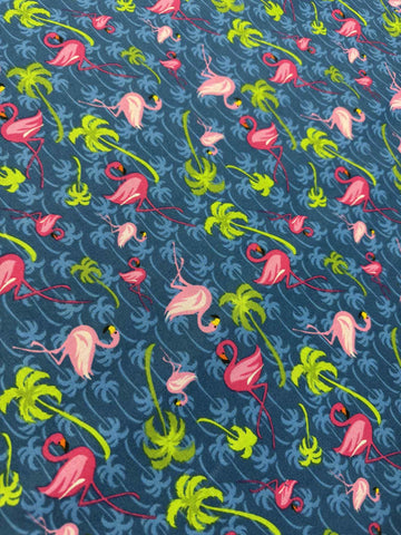 Flamingo Tropics by Fabric Traditions Cotton Fabric