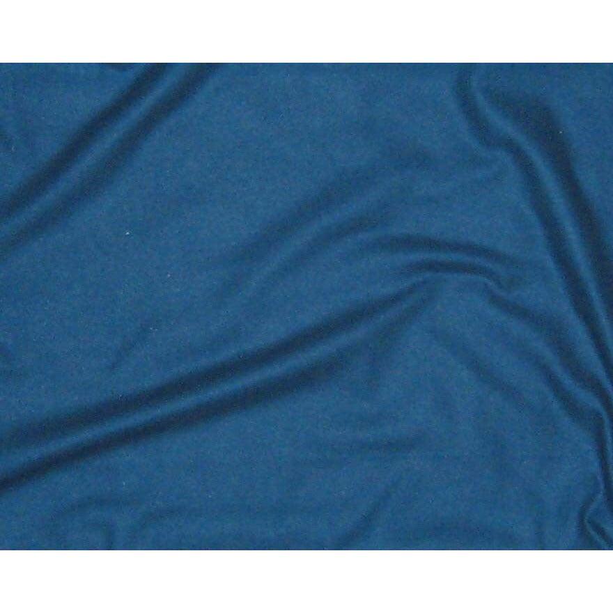 Remnant Sale 18"x22" - OCEAN TEAL Raw Silk NOIL Fabric